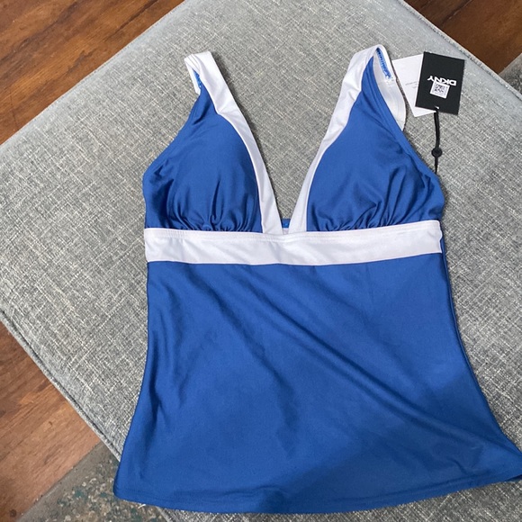 2 For $12 DKNY Tankini Top - Picture 3 of 6